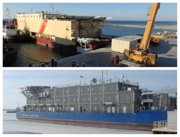 Modification of the Living Quarter barge P-1 to a Temporary Refuge and Living Quarter Barge KARLYGASH