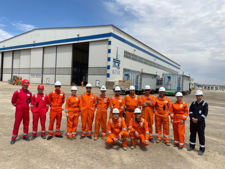 Kazakhstan Caspian Offshore Industries Successfully Delivers RTU Shelters for Tengizchevroil Project